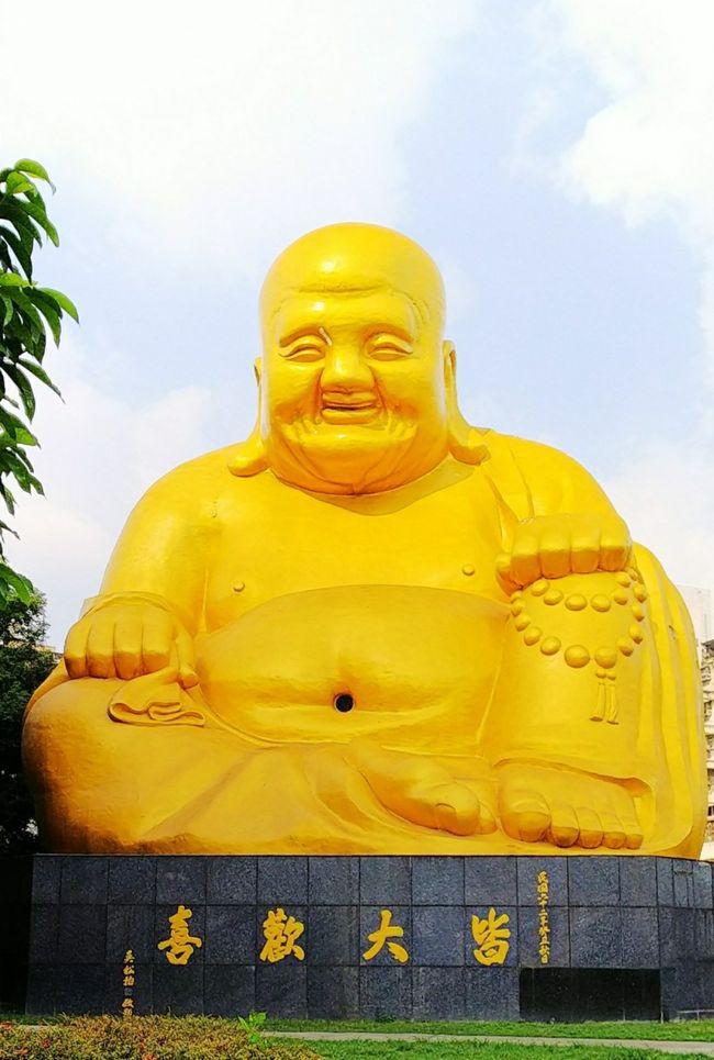 にこやかな優しいお顔をされています。台中に行くなら、ここも観光したいと思っていたので　とても満足です☆(*´▽｀*)☆