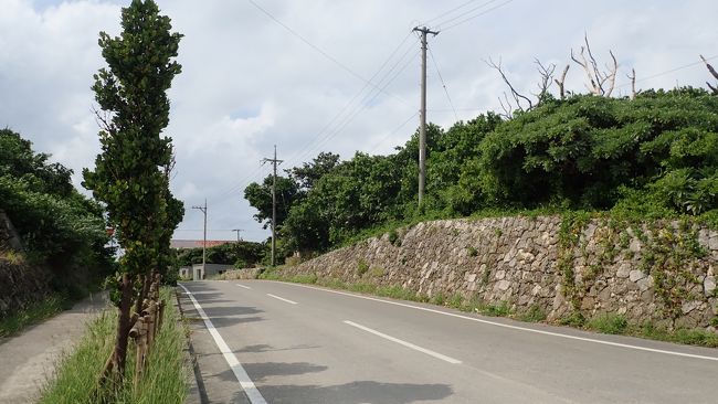 ターミナルからゆっくり坂を登っていくと