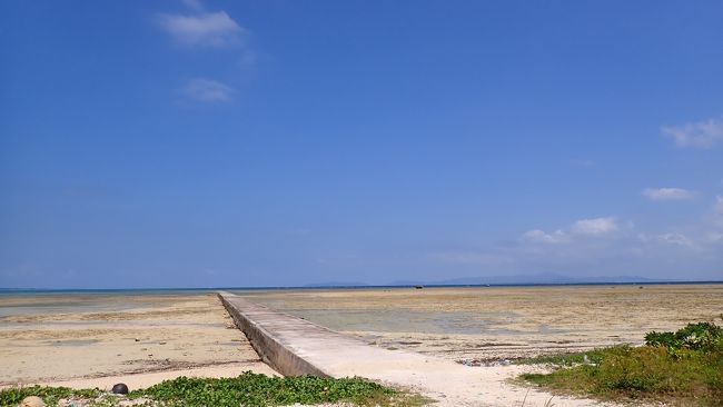 この景色が現れます<br />丁度干潮時間で少し残念<br />でも綺麗です