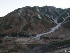 劔御前と雷鳥沢キャンプ場