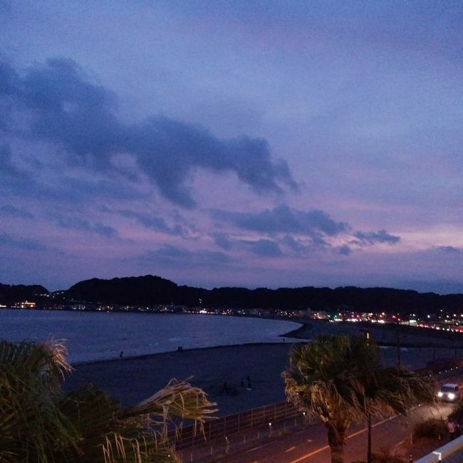 夕日は見られなかったけど、<br /><br />夕景が素敵☆