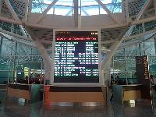 [２０１４/８/９]　(写真はイメージです)<br /><br />中央には見やすい時刻表がありました。