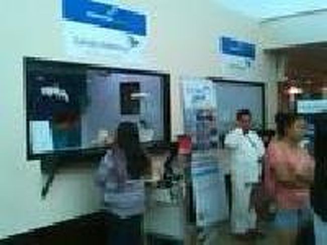 [２０１４/８/９]<br /><br />最後に　⑧ガルーダ・インドネシア航空のカウンターです。