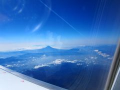仙台空港から中部国際空港へ。
今回もマイル特典。仙台～名古屋/小松～仙台でも利用可。
すっきり晴れていたので富士山もきれいに見えました。