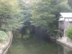 浦見川、水月湖と久々子湖をつなぐ運河で、江戸時代に開削された。