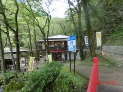 龍泉洞と観光会館の間に清水川が流れており、
行きたくなるような、景色を見ながら食べるような
気にさせるレストランがありました。
レストハウスの前の水飲み場の水を頂いてみました。
美味しい。