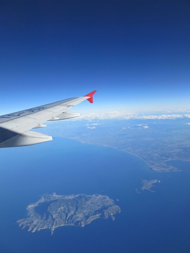 イタリアシチリア島付近。<br />リスボンまでもうちょっと！