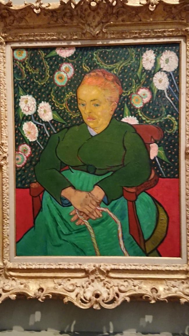 ボストン美術館展で最近見たのより人相悪い。ゴッホ