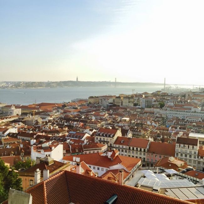 サンジョルジェ城からの眺望