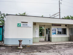 郡山駅で磐越西線に乗り換え翁島駅へ
翁島駅は無人駅、ここからいなわしろカワセミ水族館まで徒歩移動です