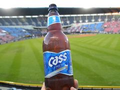 ペットボトルのビールはCASSです。おいしかったです。
