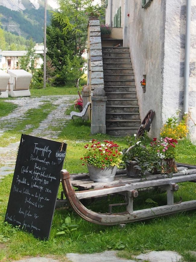 La Rosaという町の小さなペンション。若い夫婦が経営しているようでした。