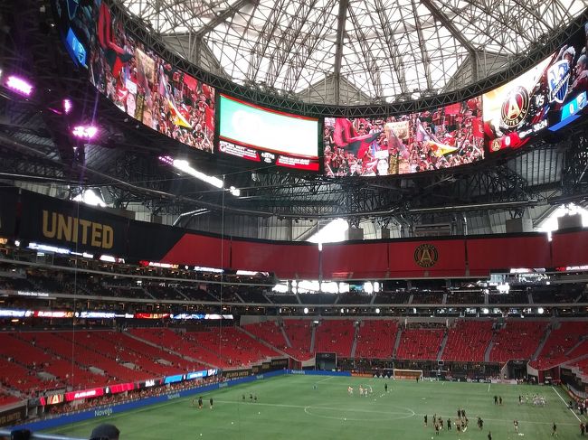 桜子の アトランタの新ランドマーク メルセデスベンツスタジアムでサッカー観戦 アトランタ アメリカ の旅行記 ブログ By 桜子さん フォートラベル