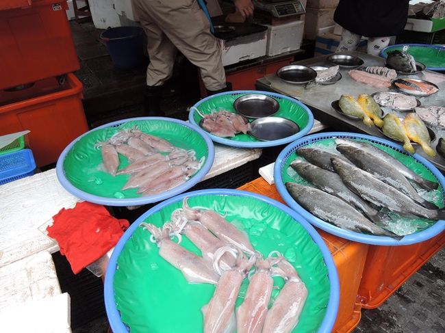 おいしそうなイカ。