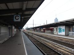 ミュンヘンから約30分でアウクスブルク中央駅を到着