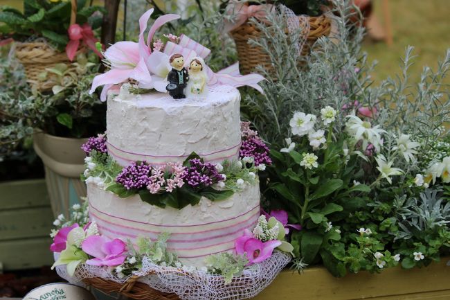 ウエディングケーキもありました