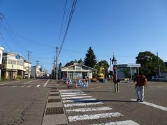 妙高高原駅に到着し、観光案内所前のバス停へ。
終点の笹ヶ峰までは1000円。