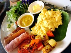 朝食はホテルで。
インディゴハウスのご飯は美味しい♪