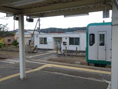 池月駅の駅舎。