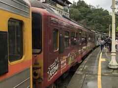 猴トンへ向かう電車が到着
ここから約５０分ほどで