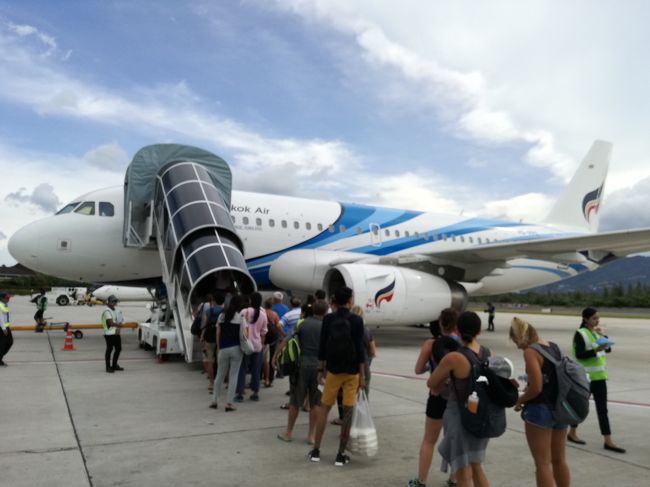 乗り込みます！<br />さよならサムイ。