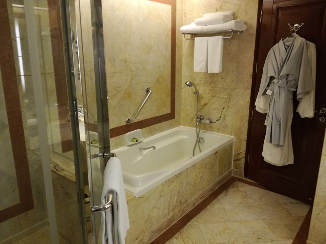 バスルームはいたって普通。