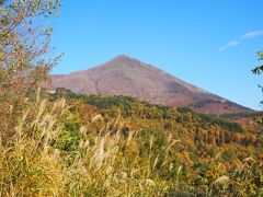 秋の会津磐梯山が！！　
