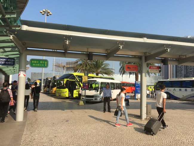 中国、珠海からマカオへやってきました。