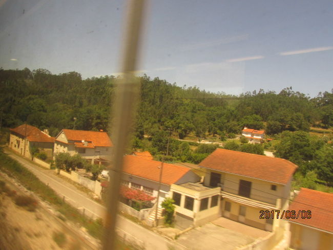 コインブラを出ると直ぐにも田園地帯になる。