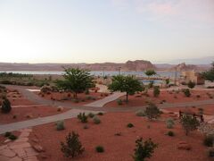 Lake Powell Resort、部屋からの眺め