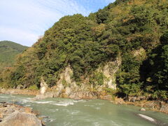 御岳渓谷遊歩道からの眺め