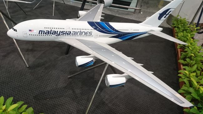 マレーシア航空 A380 NRT→KUL 期間限定就航に搭乗。[A380搭乗