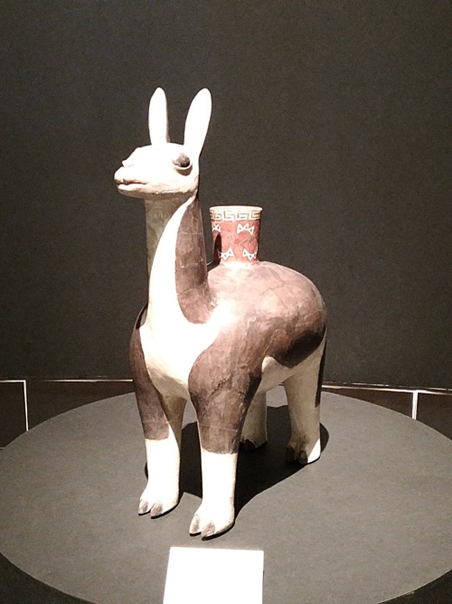ももっち2点　美術館クラス　本物　アンデス文明　人面土器 ももっち様専用2点 美術館クラス 本物 アンデス文明 人面土器（古代