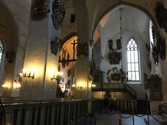 大聖堂（トームキリク）
こちらはエストニア最古の教会です。
ロシア正教と違ってシンプル。

