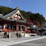 紅葉まっさかり　身延山登山と下部温泉に浸かる！