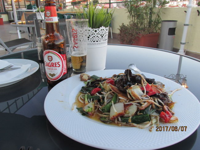 ポルトガルで食べる中華の料理、悪くは無かった。まずくは無かった。