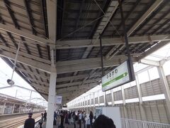 途中の古川駅で下車をして試合に間に合わせるため、新幹線で一気に仙台までワープします。