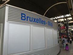 パリから1時半程でブリュッセル南駅に到着しました。中央駅まで移動しようとしたところデモをやっている影響で電車の運行が中断していたため、地下鉄で行くように案内されたのですが、かなり遠回りになるためどうしようか考えていたところ、電車が動くことになり、ホームに戻って飛び乗りました。