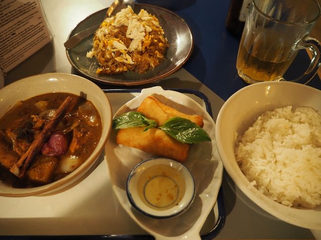 お腹いっぱいです。<br />しかも美味しかったぁ。<br />555THB。