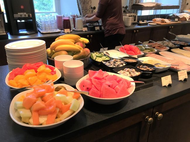 やはり朝ごはんはめっちゃ豪華。<br />この旅一番の豪華さですね。