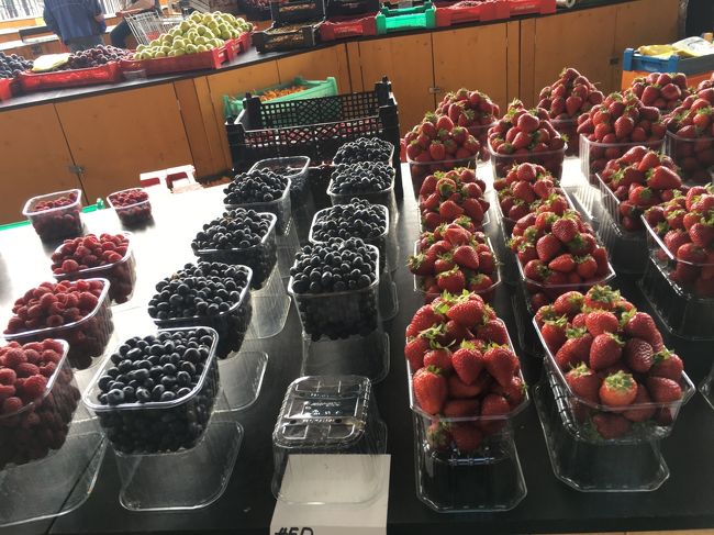 もちろんベリー類も。