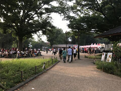 上野公園
今日も何かイベントをやっているようです。