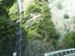 十二滝　みなみから入るとここからが十津川です

和歌山県から奈良県に入りました