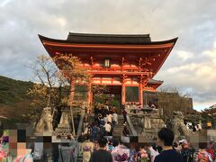 最後は清水寺
