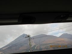 2017年11月4日（土）

10：40　桧原湖のゴールド目黒を出発

　　　　磐梯山が見えてきた。
