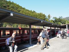 千頭駅に到着　12:06頃