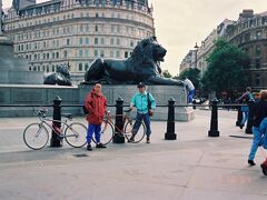 ネルソン記念柱（Nelson's Column）に来ました。