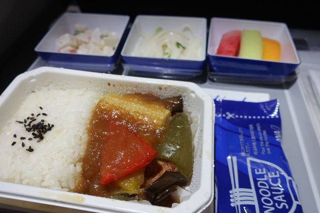 一番後ろの席は食事のお伺いが遅くなるとのことで、先にはオーダーを取りに来てくれた。<br />見た目がかなり残念な豆腐ハンバーグでした。