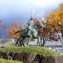 紅葉の彦根と鶏足寺一人旅　(1日目)　埋木舎、彦根港、日帰り温泉