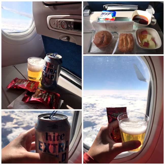 景色を眺めながらのビール。最高。